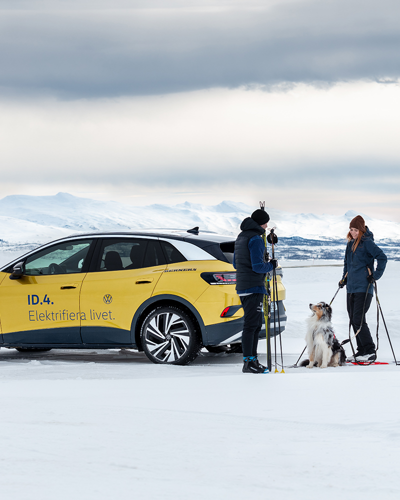 SQNC Sweden film crew on set during a commercial film production
