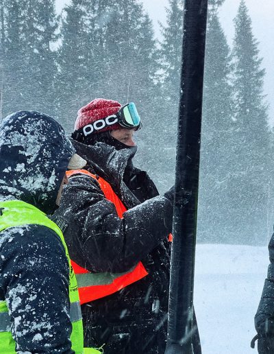 Audi – Snö behind the scenes 1