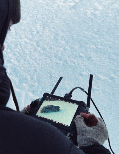 Audi – Snö behind the scenes 6