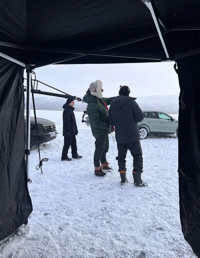 Skoda Vinterland 2.0 behind the scenes 8